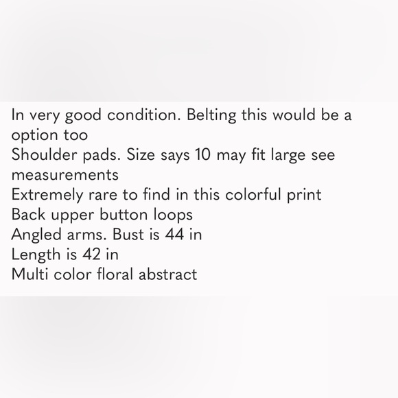 Flora Kung ll Vintage Rare Silk Dress - Picture 2 of 4